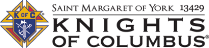 St. Margaret of York Knights of Columbus - Footer Logo